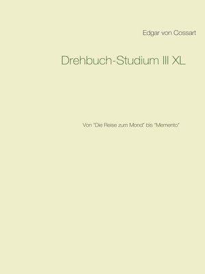 cover image of Drehbuch-Studium III XL